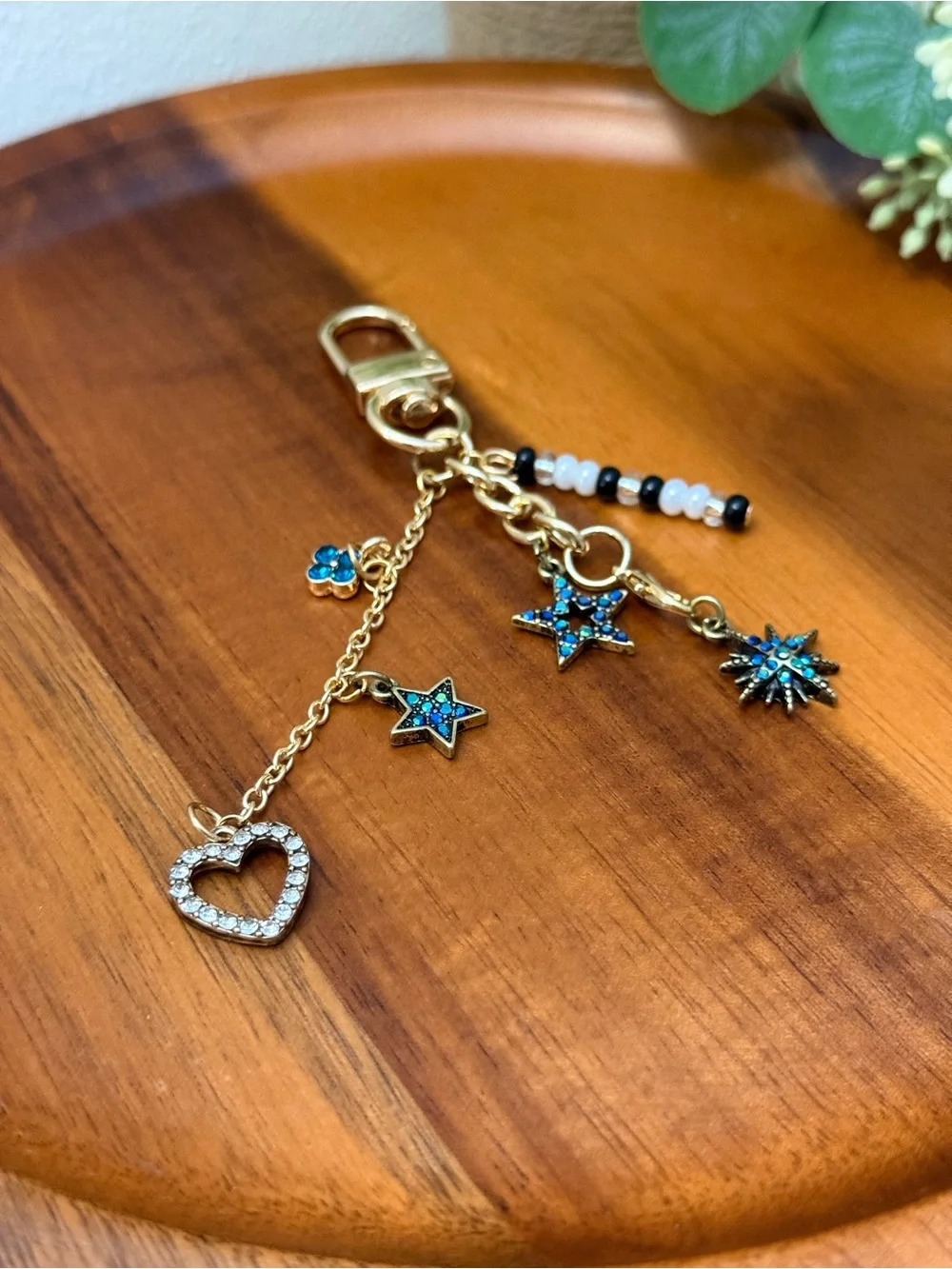 Handmade gold tone